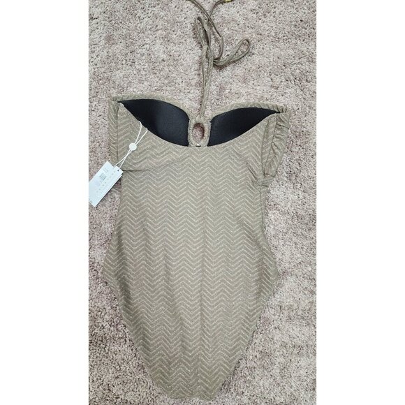 Trina Turk Swimsuit Empire Bandeau One Piece Bathing suit 6 - Picture 6 of 10